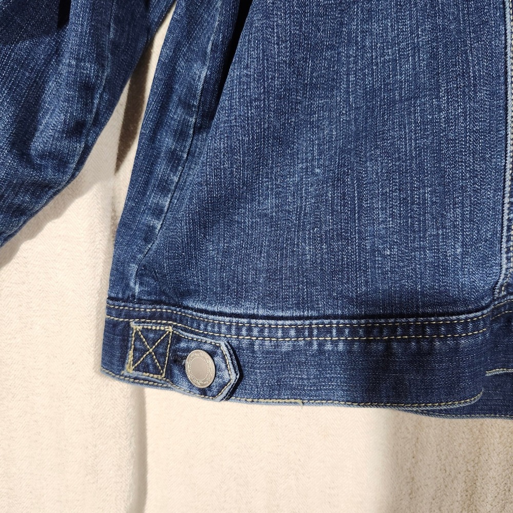 Christopher & Banks Est. 1946 Denim Jacket Blue Medium Wash Plus‎ Size 18/20W - Picture 12 of 12